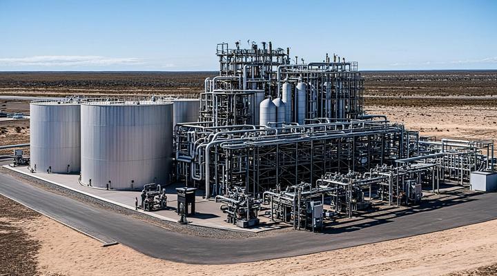 Норвегия расширяет производство био-СПГ с новым заводом в Листе Современный завод по производству био-СПГ с цистернами и трубопроводами на территории индустриального парка в Норвегии.