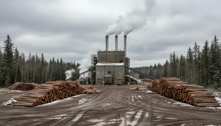 Conifex Timber приостановит работу завода в Канаде из-за нехватки сырья