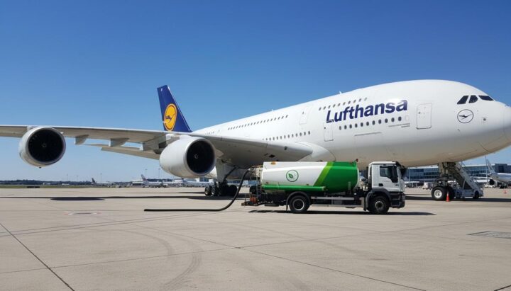 Deutsche Bank профинансирует закупку авиабиотоплива у Lufthansa Group