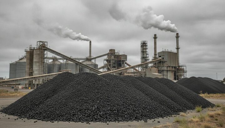 Rio Tinto заменит уголь биогранулами на глинозёмных заводах в Австралии